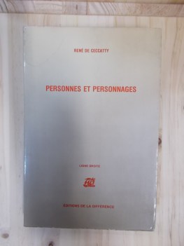 personnes et personnages