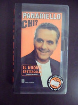 panariello chi? libro + vhs