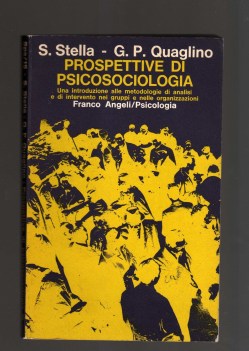 prospettive di psicosociologia (terza edizione)