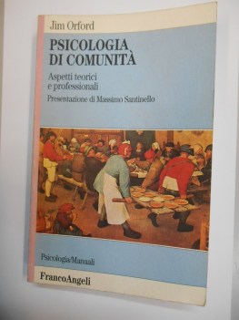 psicologia di comunita aspetti teorici e professionali