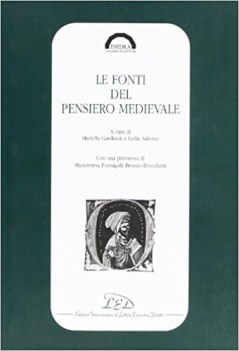 fonti del pensiero medievale