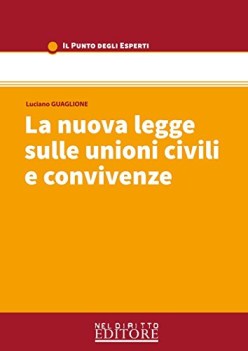 nuova legge sulle unioni civili e convivenze