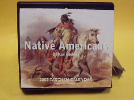 calendario taschen 2002 native americans indiani d\'america