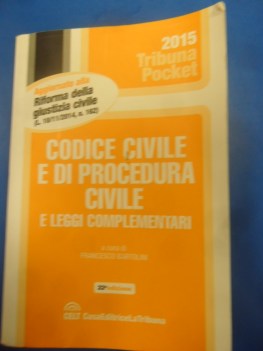 codice civile e di procedura civile e leggi complementari 2015 tribuna