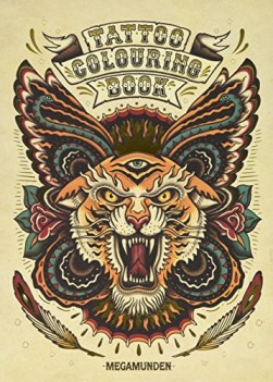 tattoo colouring book