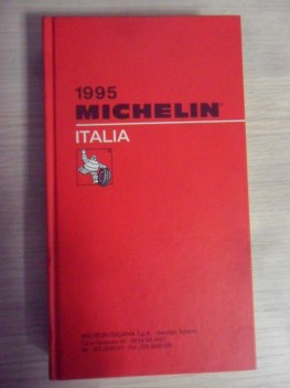 Michelin Red Guide Italia 1995 turismo albereghi ristoranti viaggi