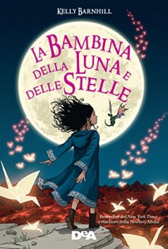 bambina della luna e delle stelle