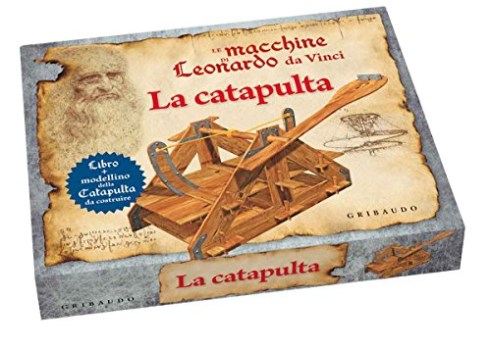 macchine di leonardo da vinci la catapulta con gadget