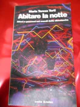 abitare la notte attori e processi nei mondi delle discoteche