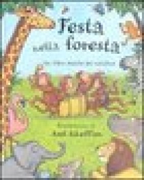 festa nella foresta un libro puzzle per contare