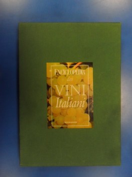 enciclopedia dei vini italiani + cofanetto. grande formato a colori