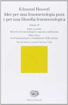 idee per una fenomenologia pura e per una filosofia fenomenologica 2