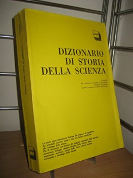 dizionario di storia della scienza