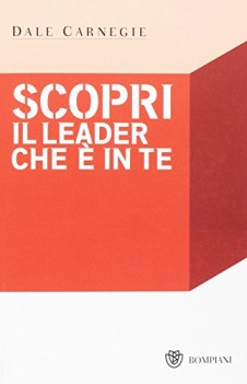 scopri il leader che  in te