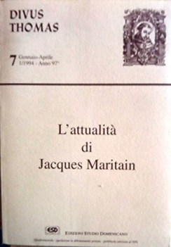 attualit di jacques maritain