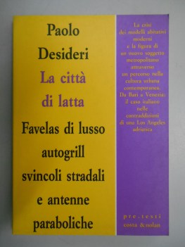 citta di latta favelas di lusso autogrill svincoli stradali e antenne parabolich