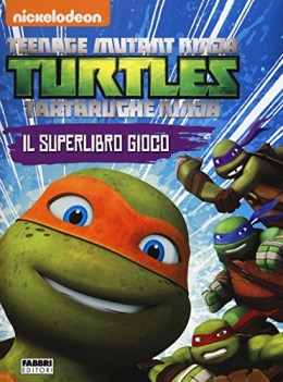 superlibro gioco turtles tartarughe ninja