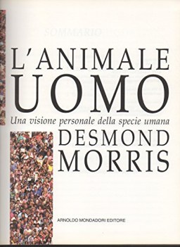 animale uomo una visione personale della specie umana