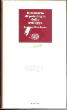 dizionario di psicologia dello sviluppo