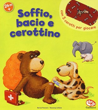 soffio bacio e cerottino libro con attacastacca