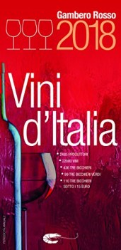 vini d\'italia del gambero rosso 2018