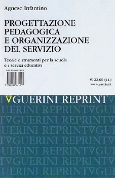 progettazione pedagogica e organizzazione del servizio teorie e strumenti per la