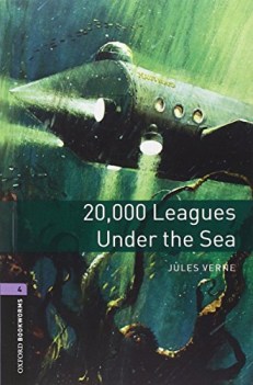 20.000 leagues under the sea +cd (obl 4) inglese, antol.e lett.