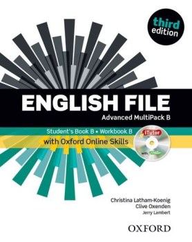 english file advance sb+wb  b inglese, grammatica