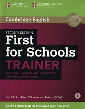 first for school trainer with answers six practice tests +esp