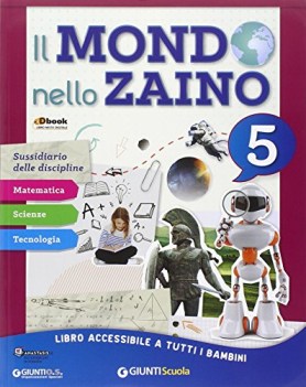 mondo nello zaino 5 area matematica x elem