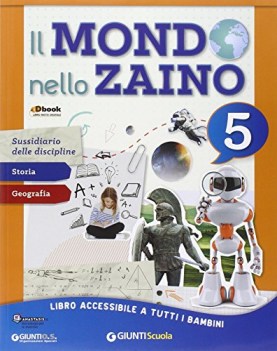 mondo nello zaino 5 area antrop. x elem