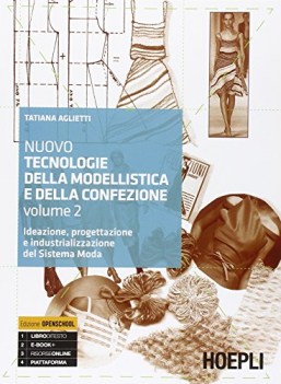 nuovo tecnologie della modellistica 2+eb materie tecn.itc,f,t,ipc