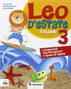 leo d\'estate 3 elem. ital.+mate.+diario di leo