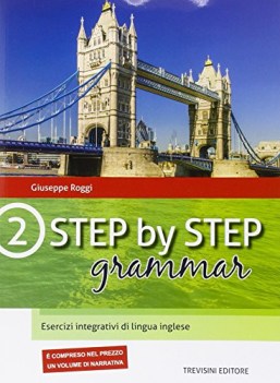 step by step grammar 2 +cd inglese, grammatica