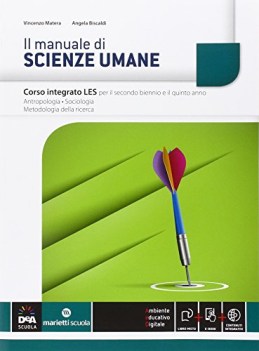 manuale di scienze umane, integrato +eb psicol.,pedag.,didattica