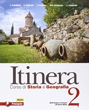 itinera, storia e geografia 2 x bn +eb storia biennio lic e 1 mg