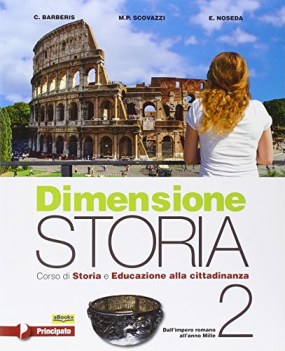 dimensione storia 2 x bn +eb storia biennio lic e 1 mg