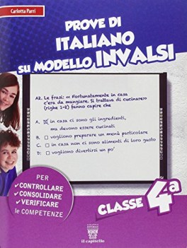 prove su modello invalsi, italiano x 4 parascol.elementare