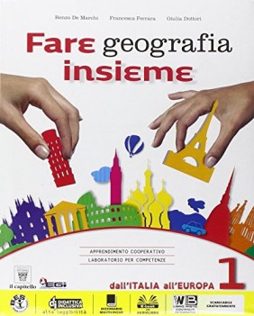 fare geografia insieme 1 +atlante +eb geografia sc.media