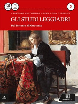 studi leggiadri 2 +eb italiano, antologia tr.