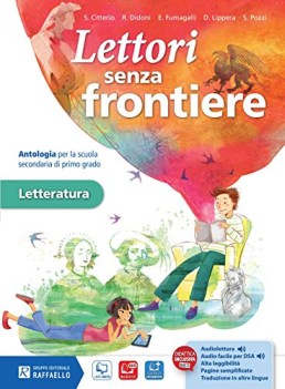 lettori senza frontiere, letteratura +eb italiano, antologia media