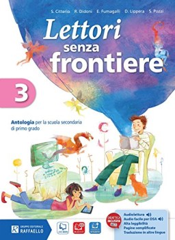 lettori senza frontiere 3 +eb italiano, antologia media