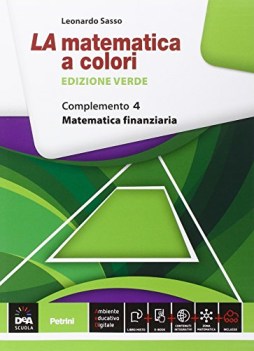 matematica a colori verde, mat.finanziar matematica it e ip