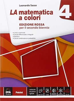 matematica a colori rossa 4 +eb matematica it e ip