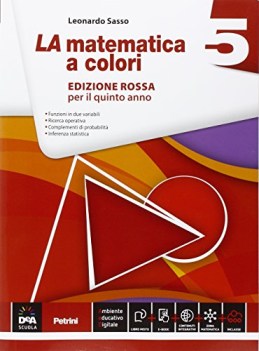 matematica a colori rossa 5 +eb matematica it e ip