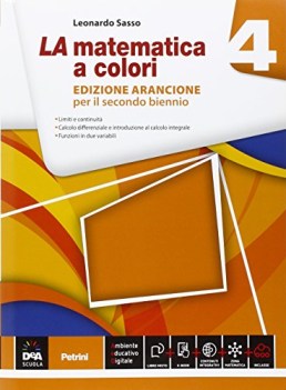 matematica a colori arancio 4 +eb matematica it e ip