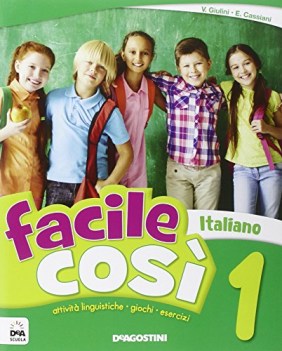 facile cosi, italiano x 1 elem. libri vacanze