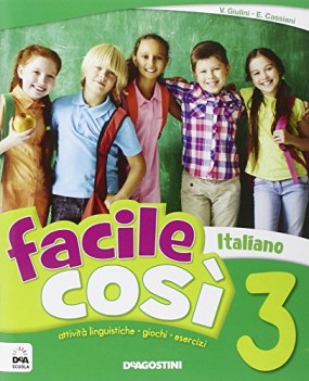 facile cosi, italiano x 3 elem. libri vacanze