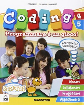 coding, informatica x 5 elem. parascol.elementare