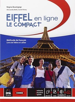 eiffel en ligne compact (2t) +eb francese, grammatica